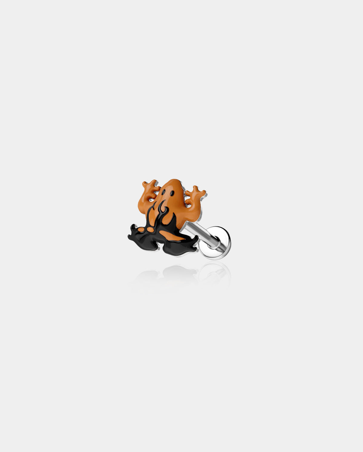 Frog Internally Threaded Labret Stud