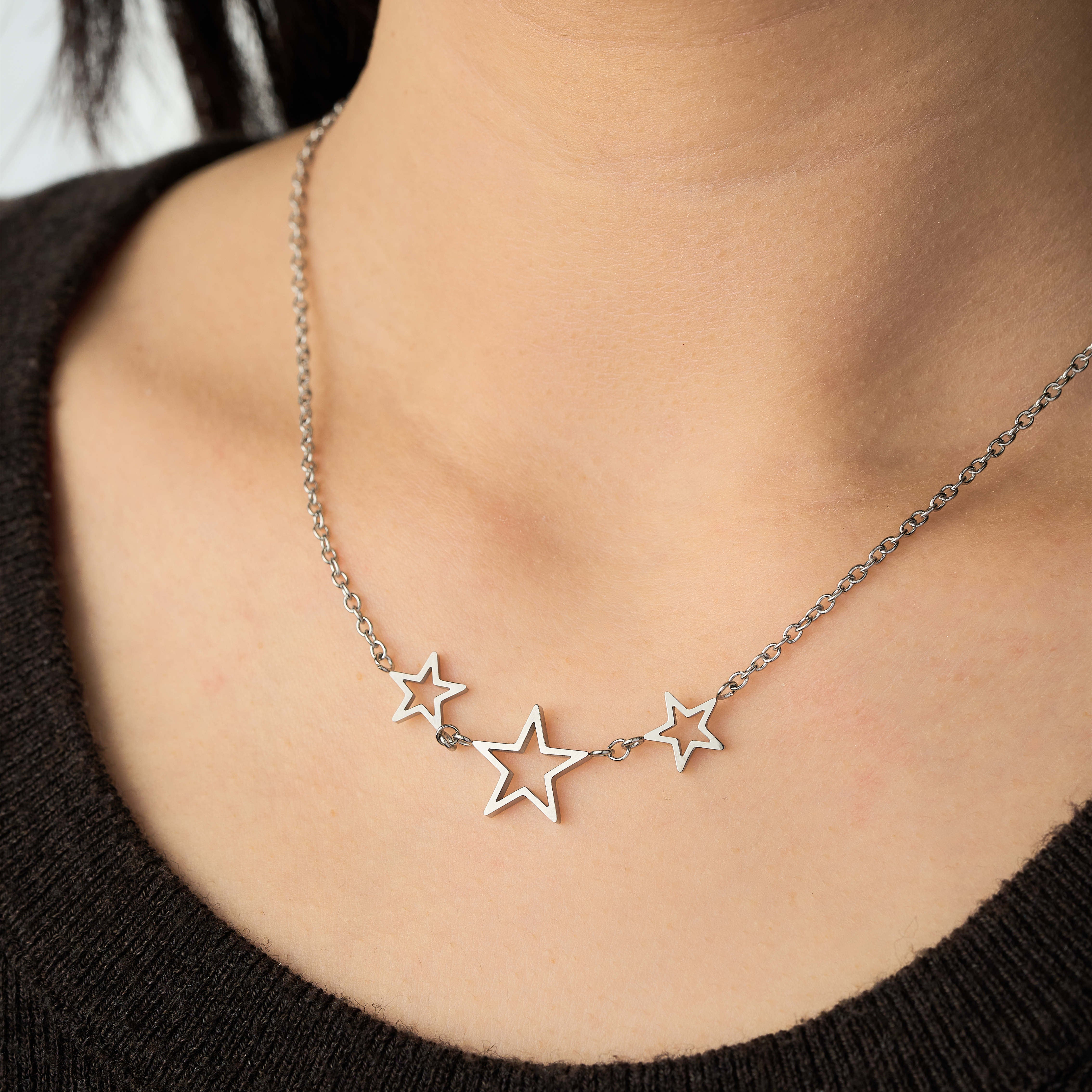 women's star necklace