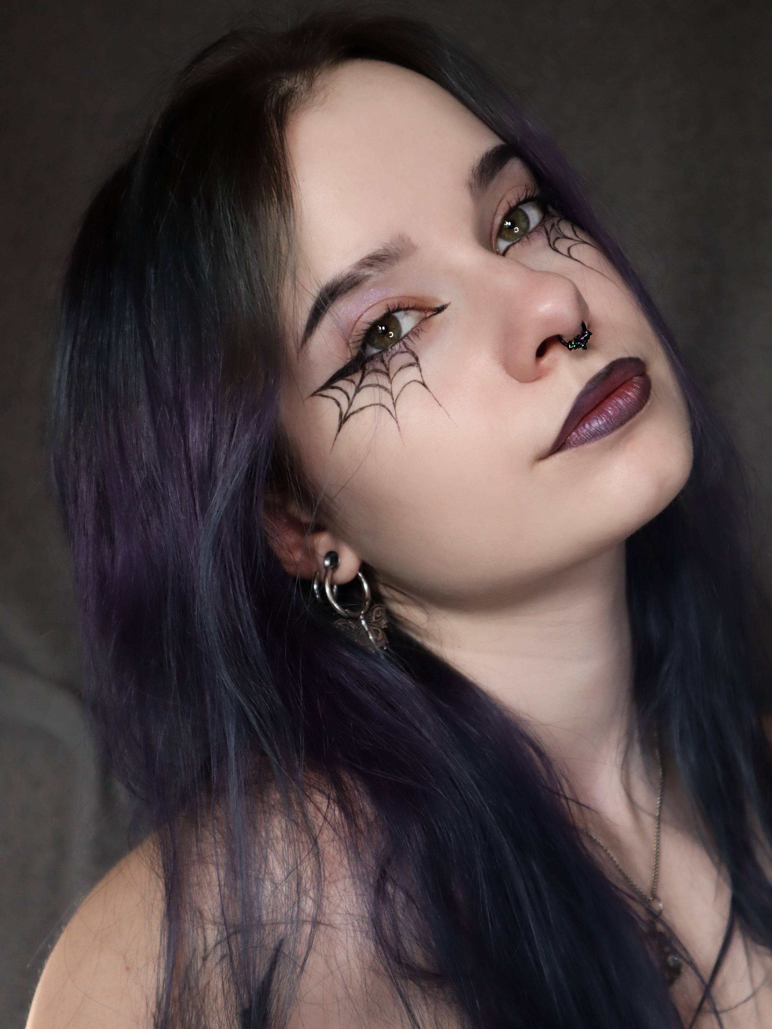 Glitter Bat Daith Septum Ring