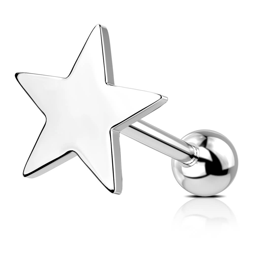 star helix earring