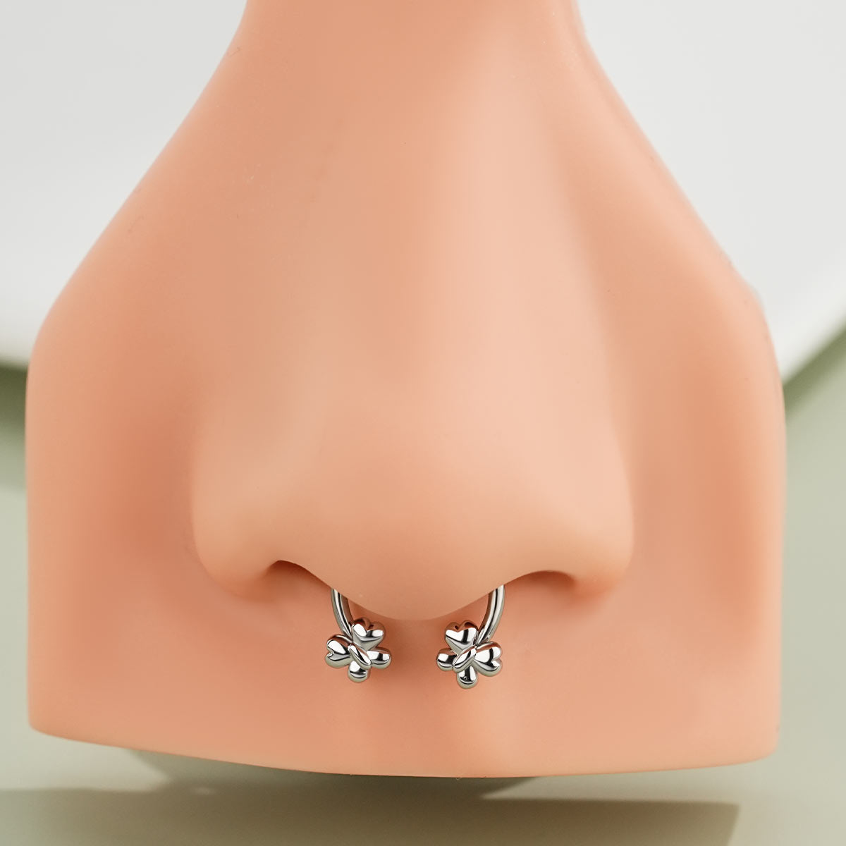 butterfly septum piercing