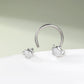 Oufer X Roly Enamel Teapot Set Horseshoe Septum Ring