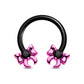 pink bow septum ring 