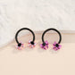Pink Bow Black Septum Ring