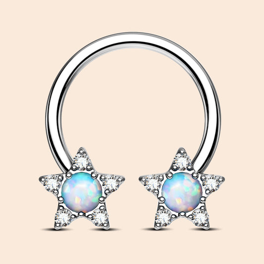opal septum ring 
