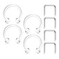 septum clear retainer