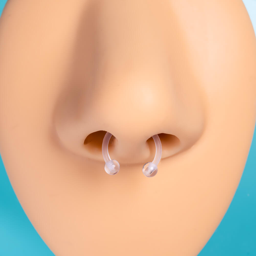 Oufer 8Pcs Acrylic Septum Clear Retainer Pack – OUFER BODY JEWELRY