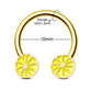 16g lemon septum ring