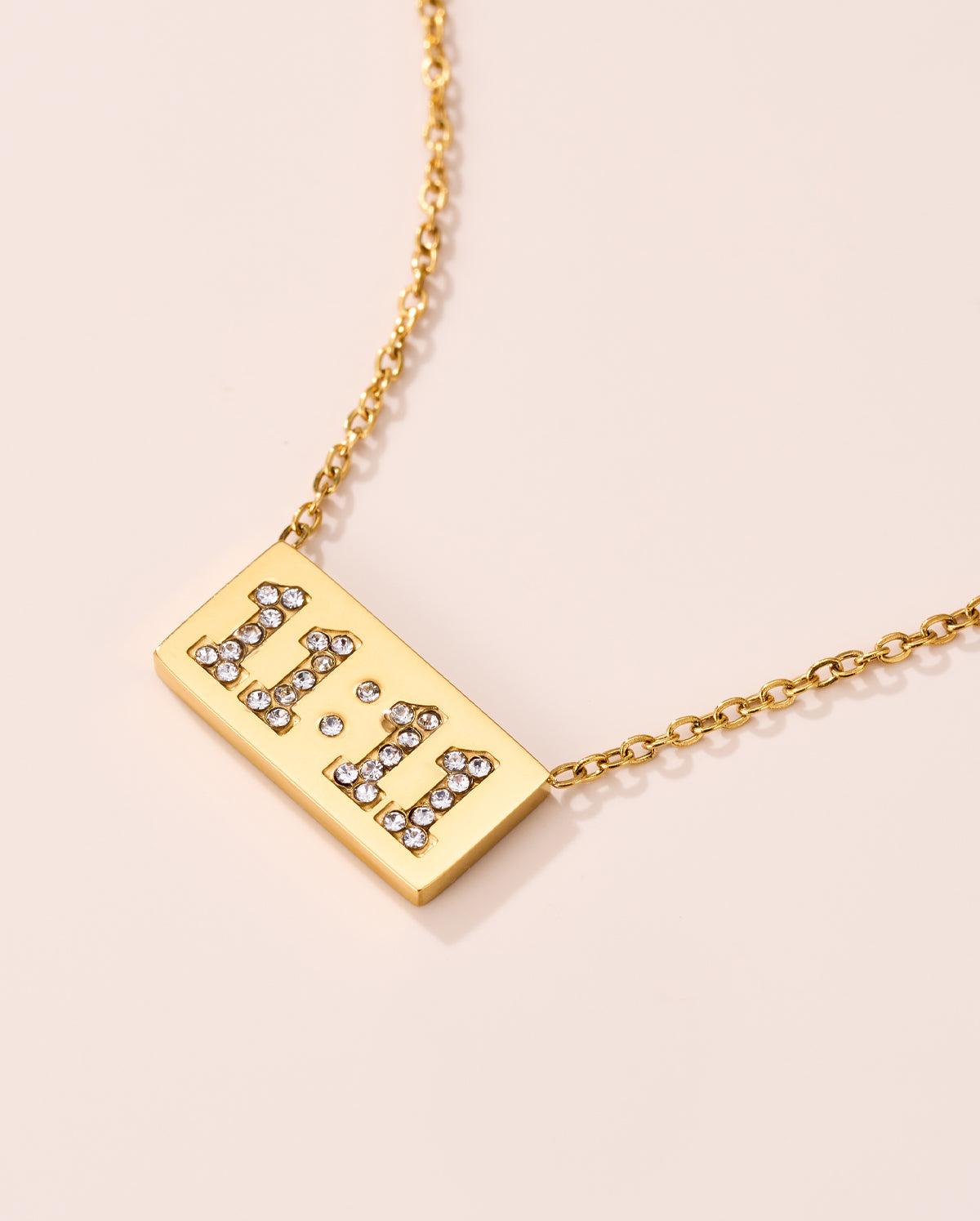 11:11 CZ Letter Necklace | A Moment of Love