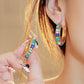  Turquoise earring 