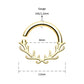 8mm antler septum ring