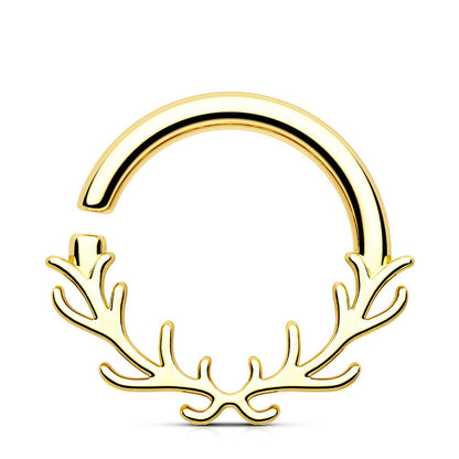 oufer antler septum ring
