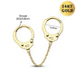 6.5mm 14k gold Handcuffs cartilage jewelry
