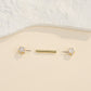 threadless star nipple rings