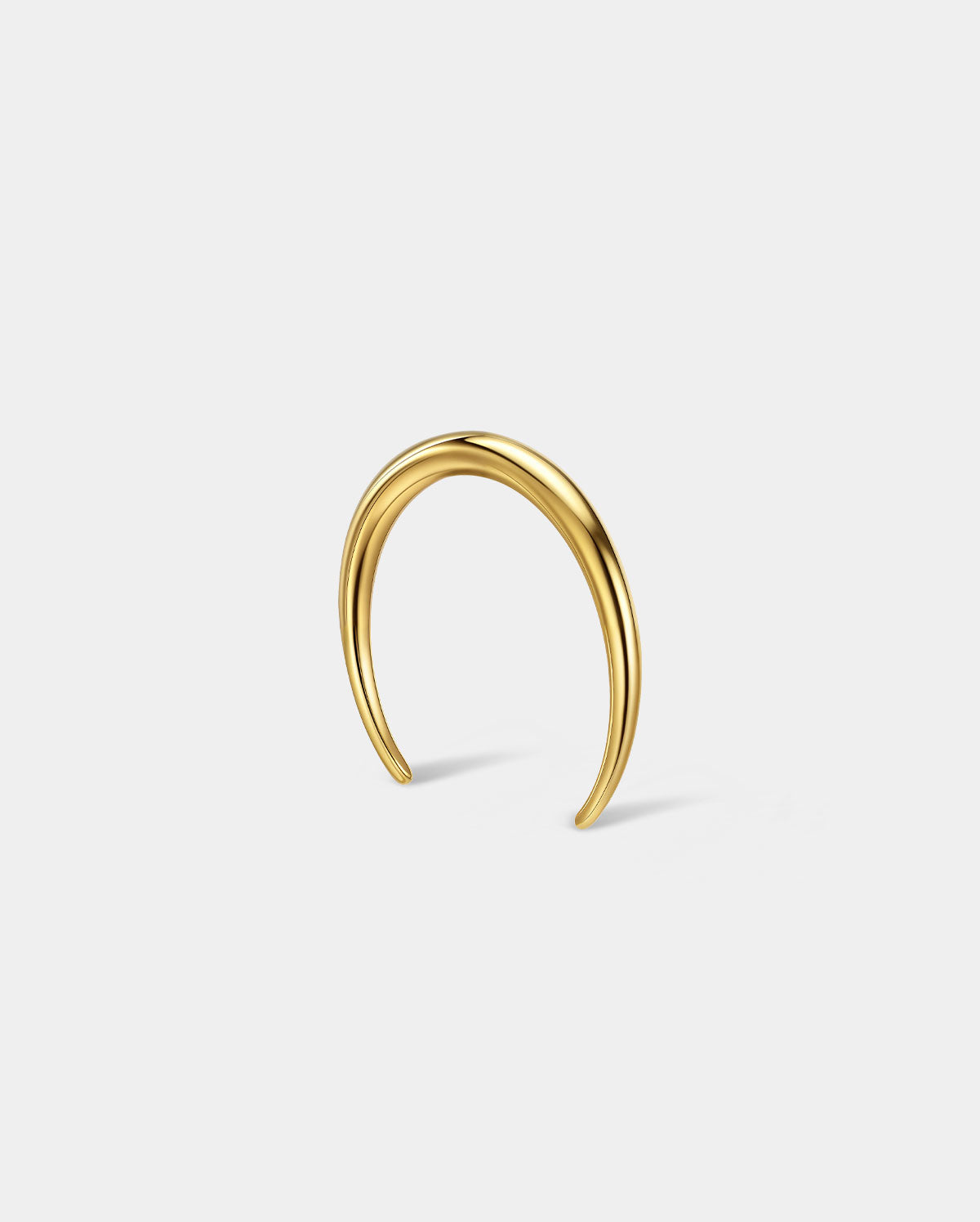 14k gold pincher septum ring