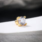 Or 14K Clear CZ Boule de remplacement 14G Anneaux de ventre Boule 14G CZ