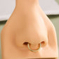 gold septum ring 