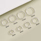 Or 14K 18G Anneau de nez Cartilage Hoop Boucle d'oreille Daith Helix