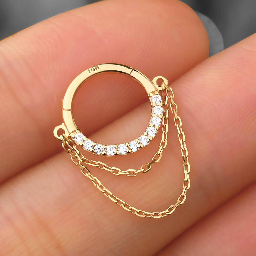 diamond chain septum ring