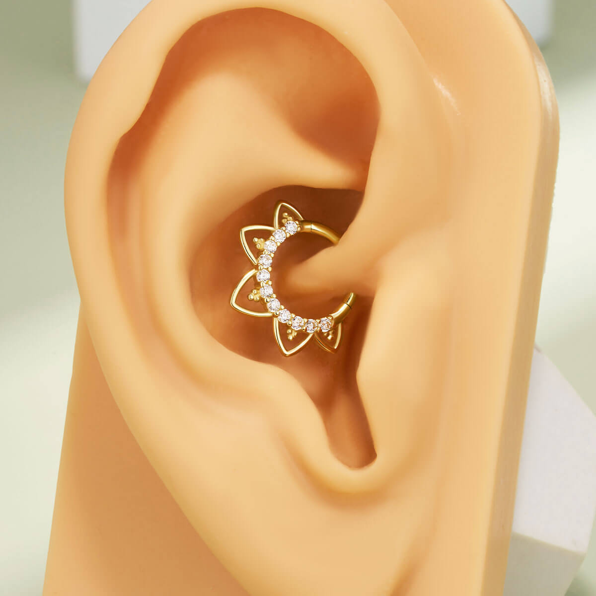 lotus daith piercing