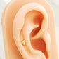 triangle conch piercing