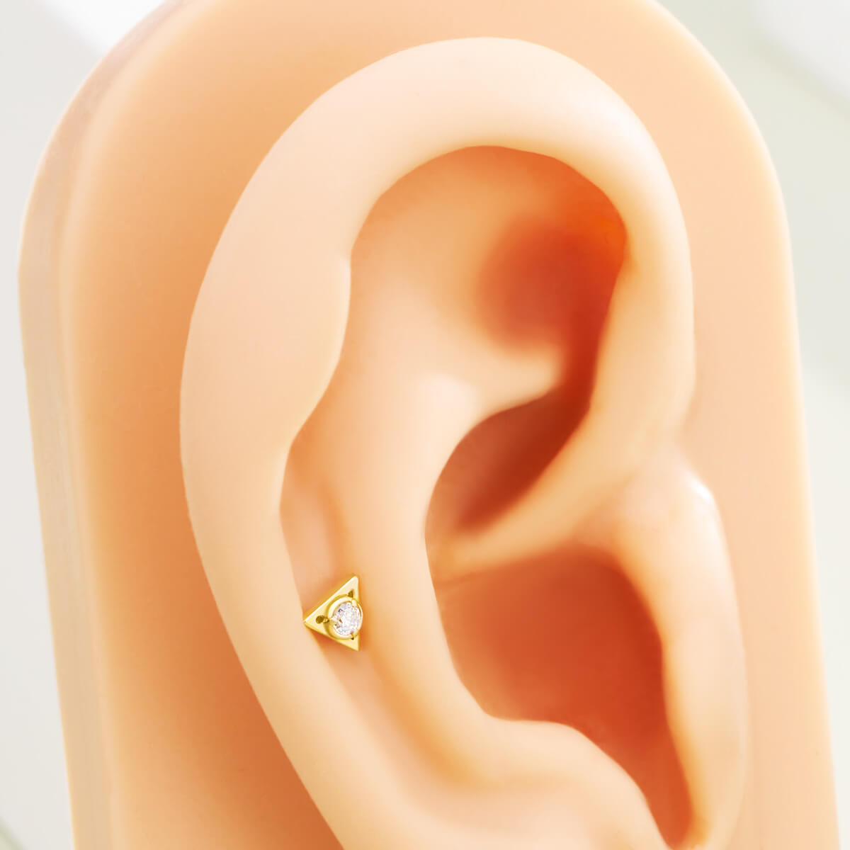 triangle conch piercing