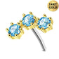 blue cartilage earring