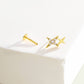 threadless nose ring flat back
