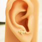 bee earring stud 