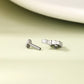 internally threaded cat cartilage earring stud 