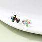 Oufer X Roly Arrow Keys Cartilage Labret Stud