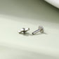 internally threaded arrow key cartilage stud