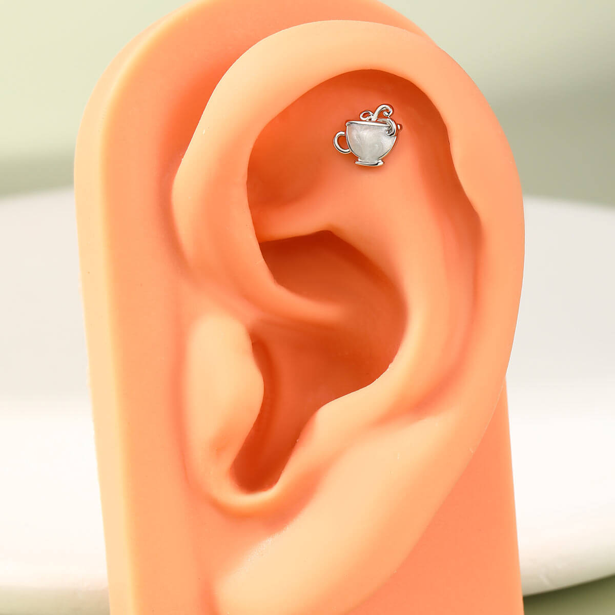 teacup cartilage piercing