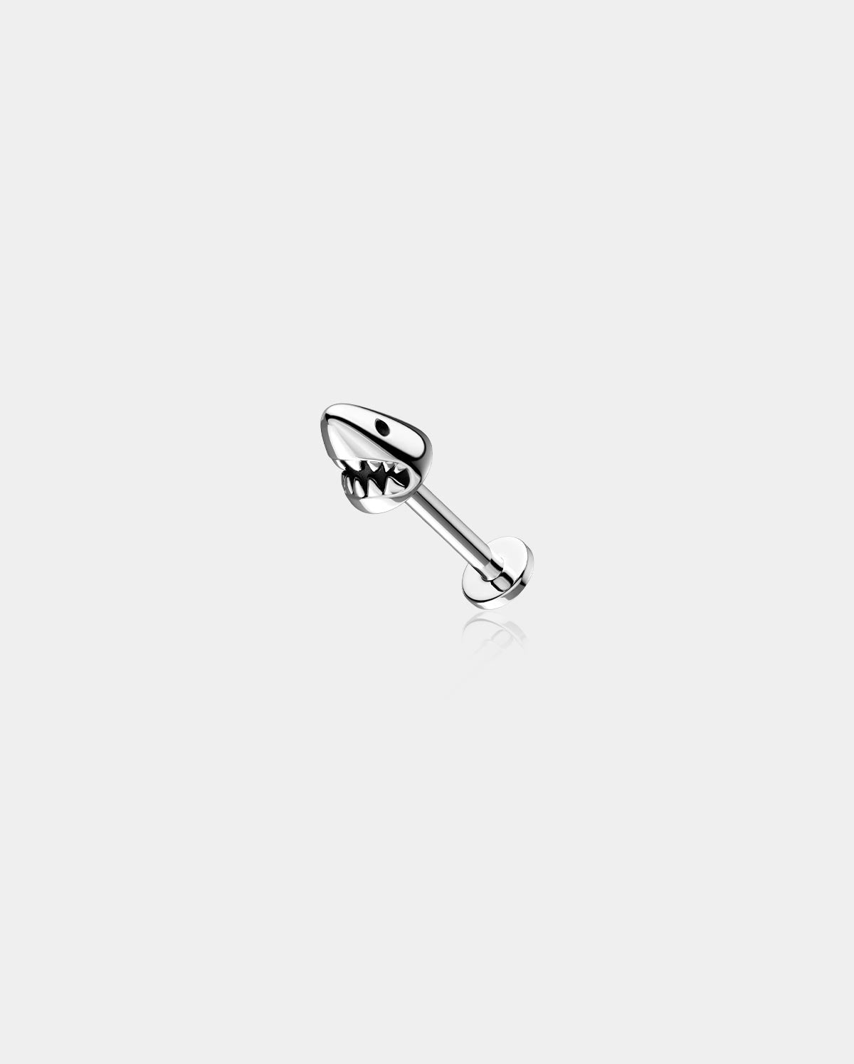 oufer shark head helix stud