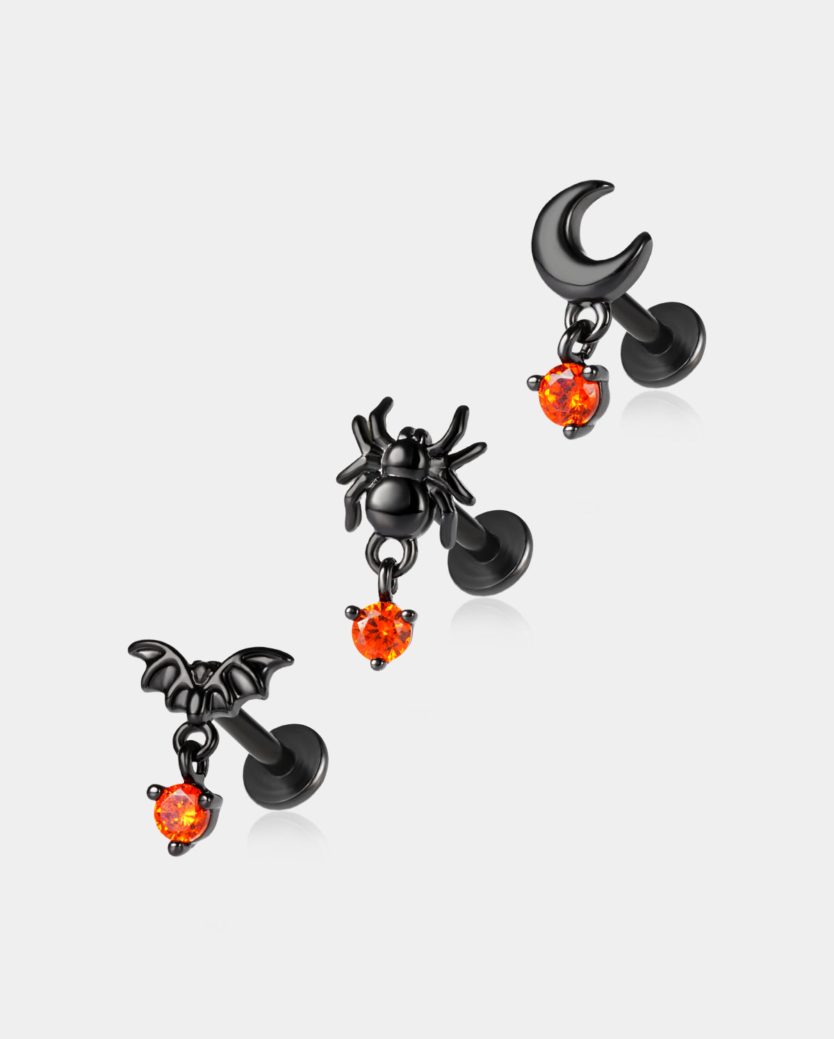oufer dangle halloween helix stud 