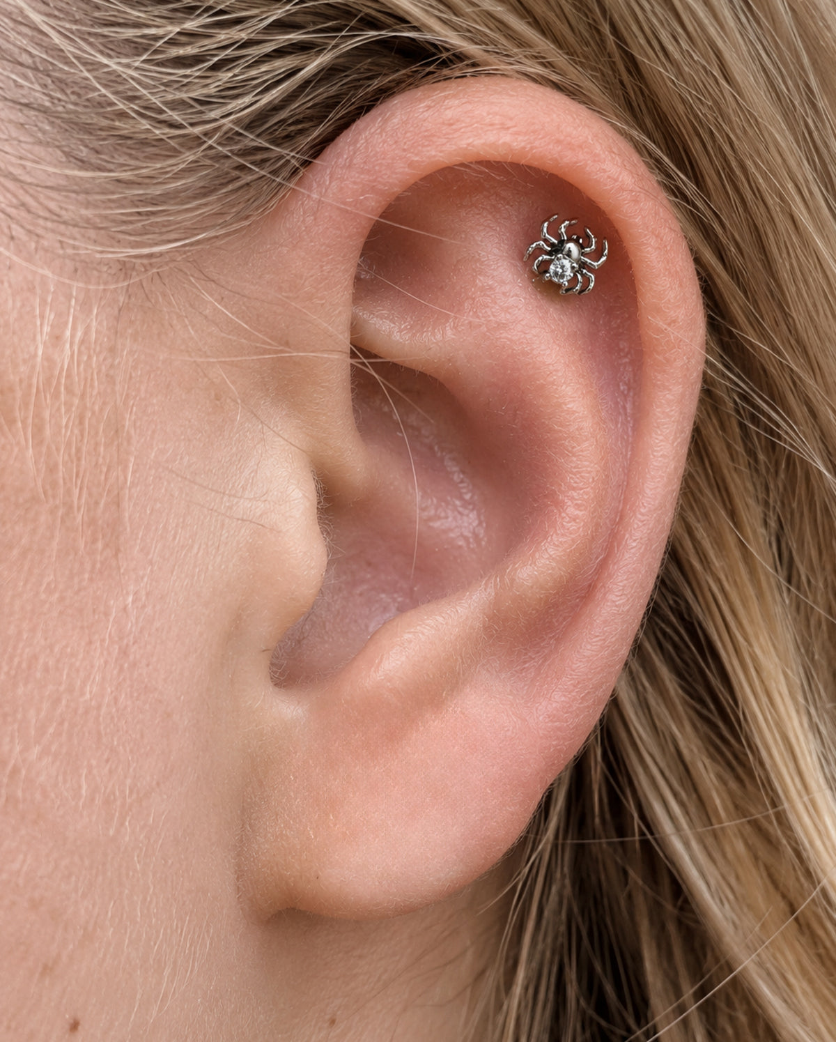 spider helix piercing