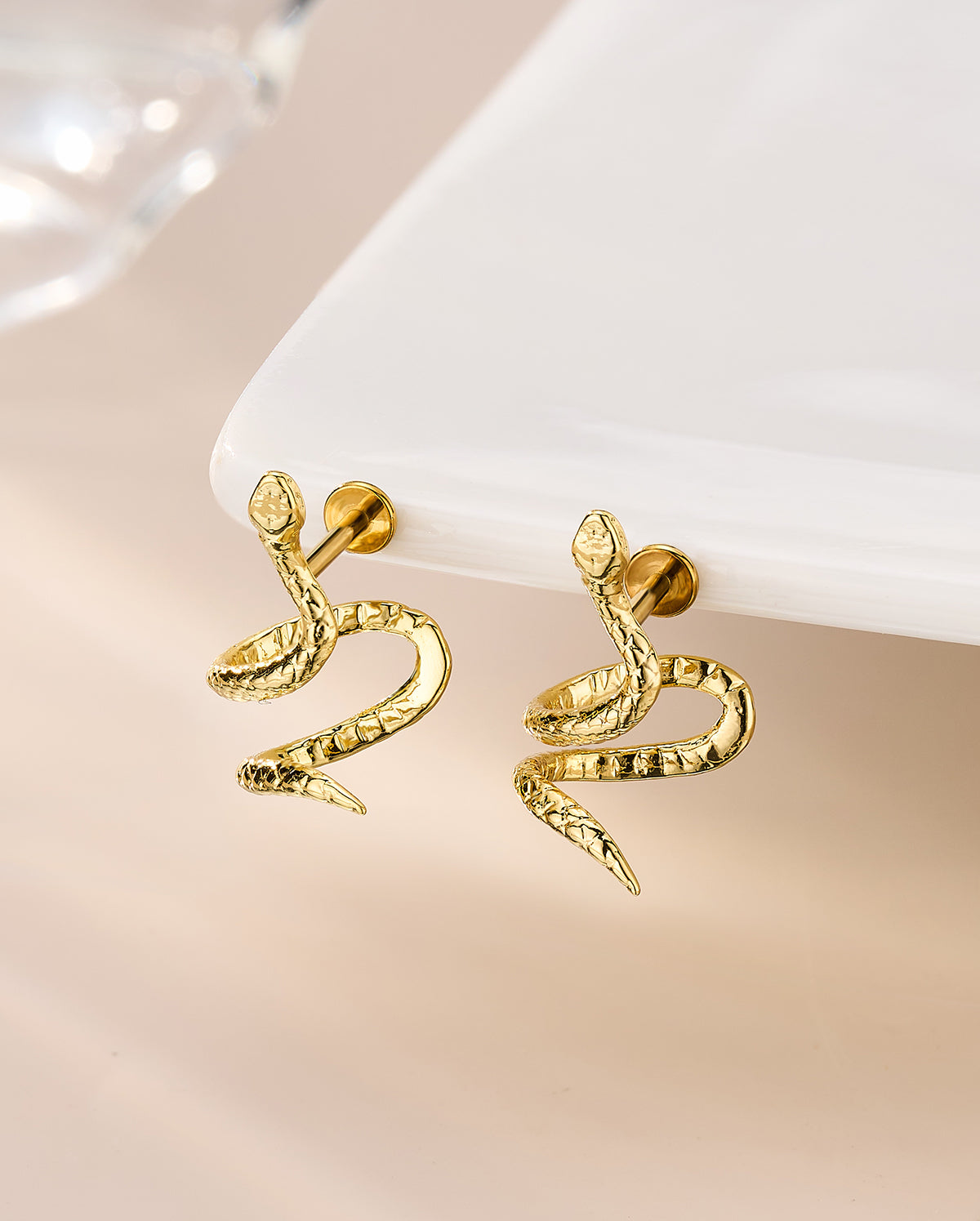 Snake Wrap Helix Cartilage Earring