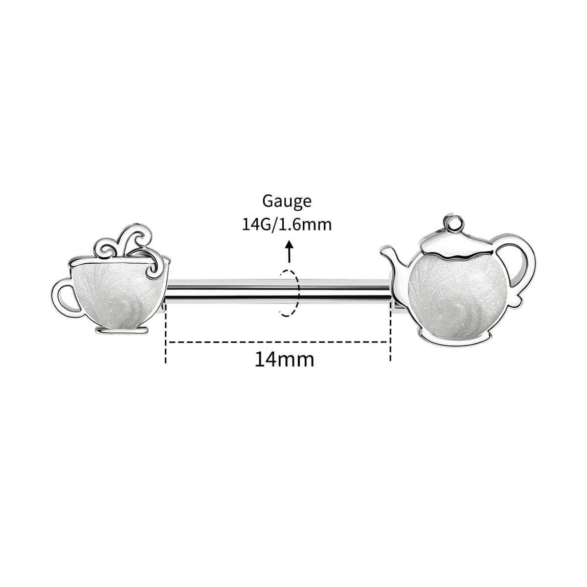 14mm teapot nipple ring