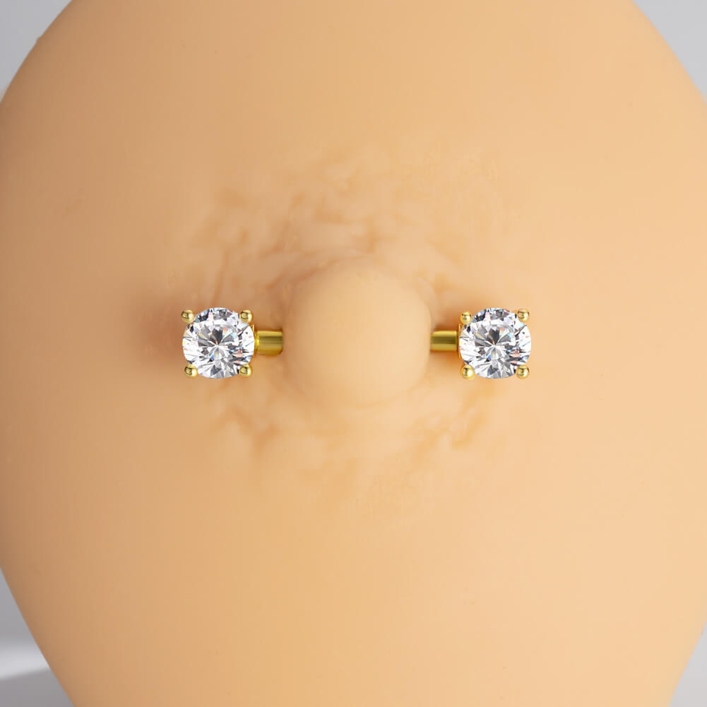 barbell nipple piercing