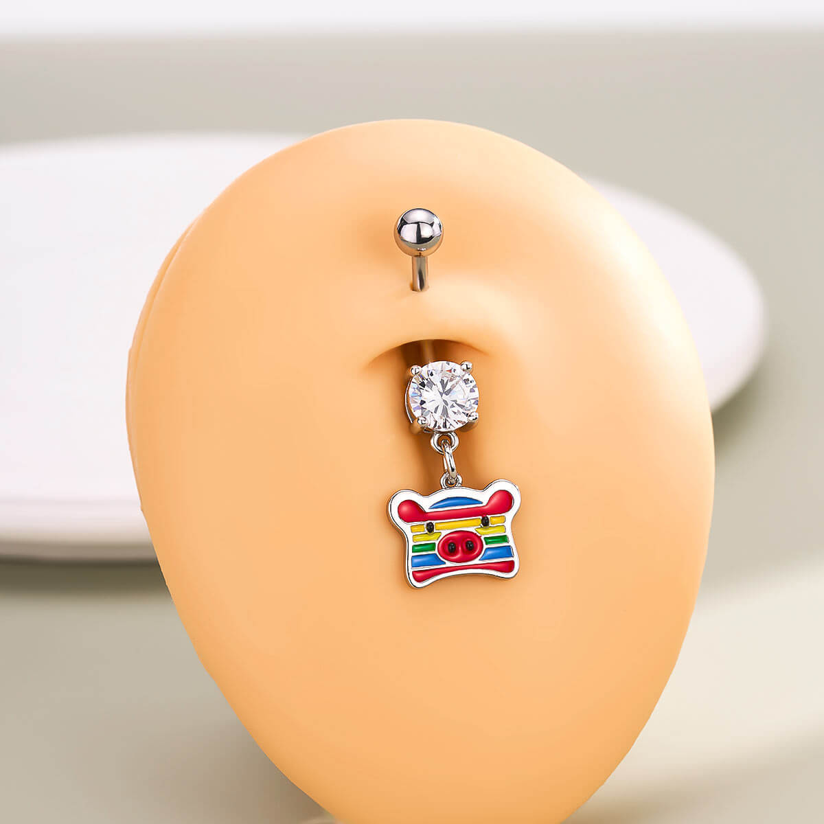 pig belly piercing
