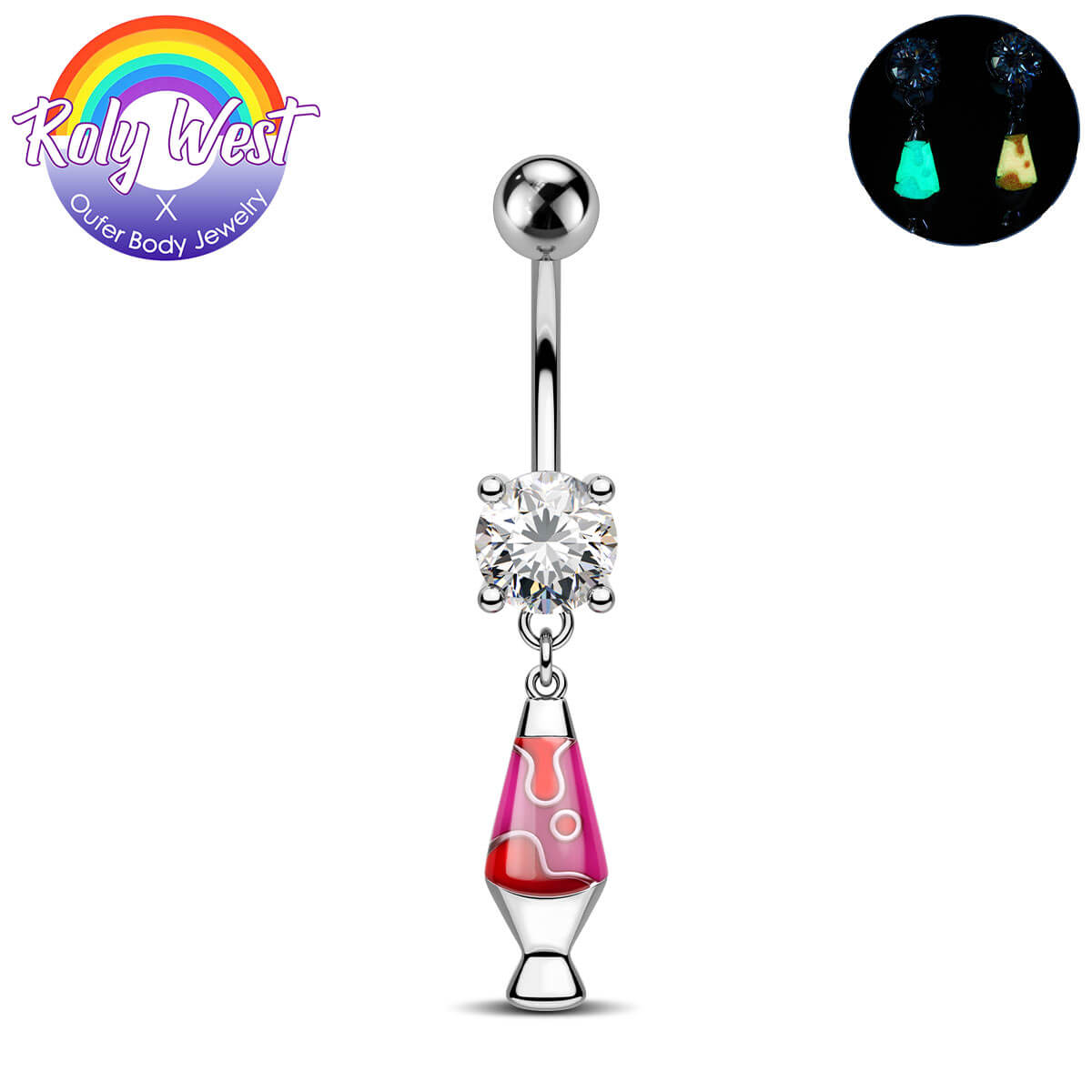 lamp navel ring 