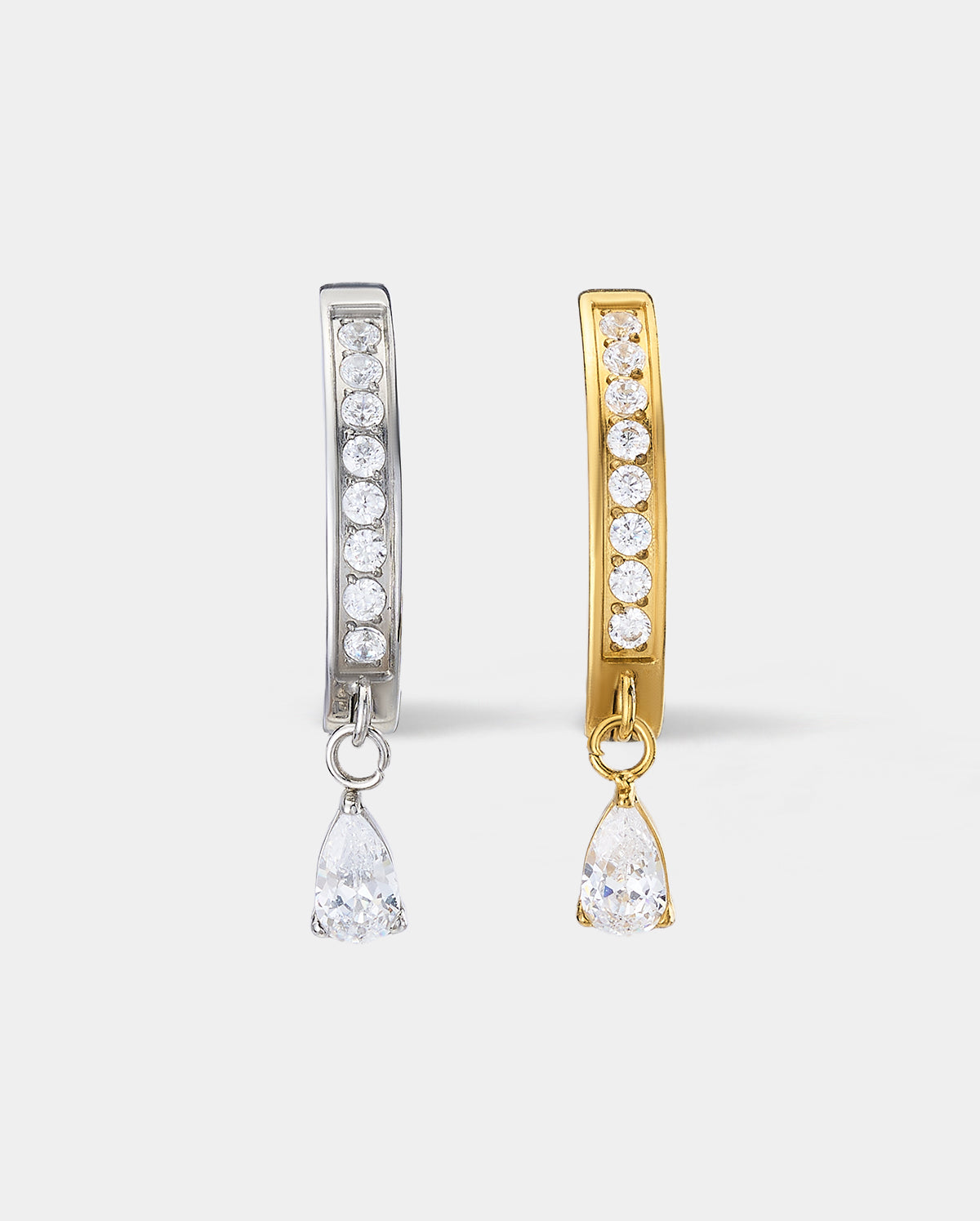 teardrop belly ring clicker