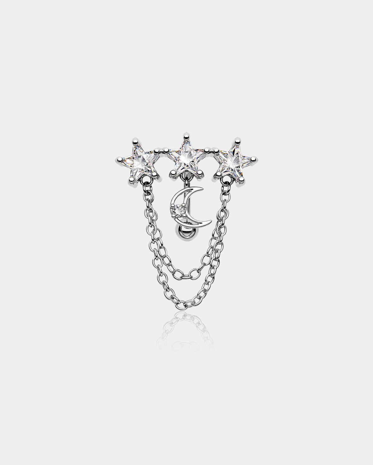 reverse belly ring