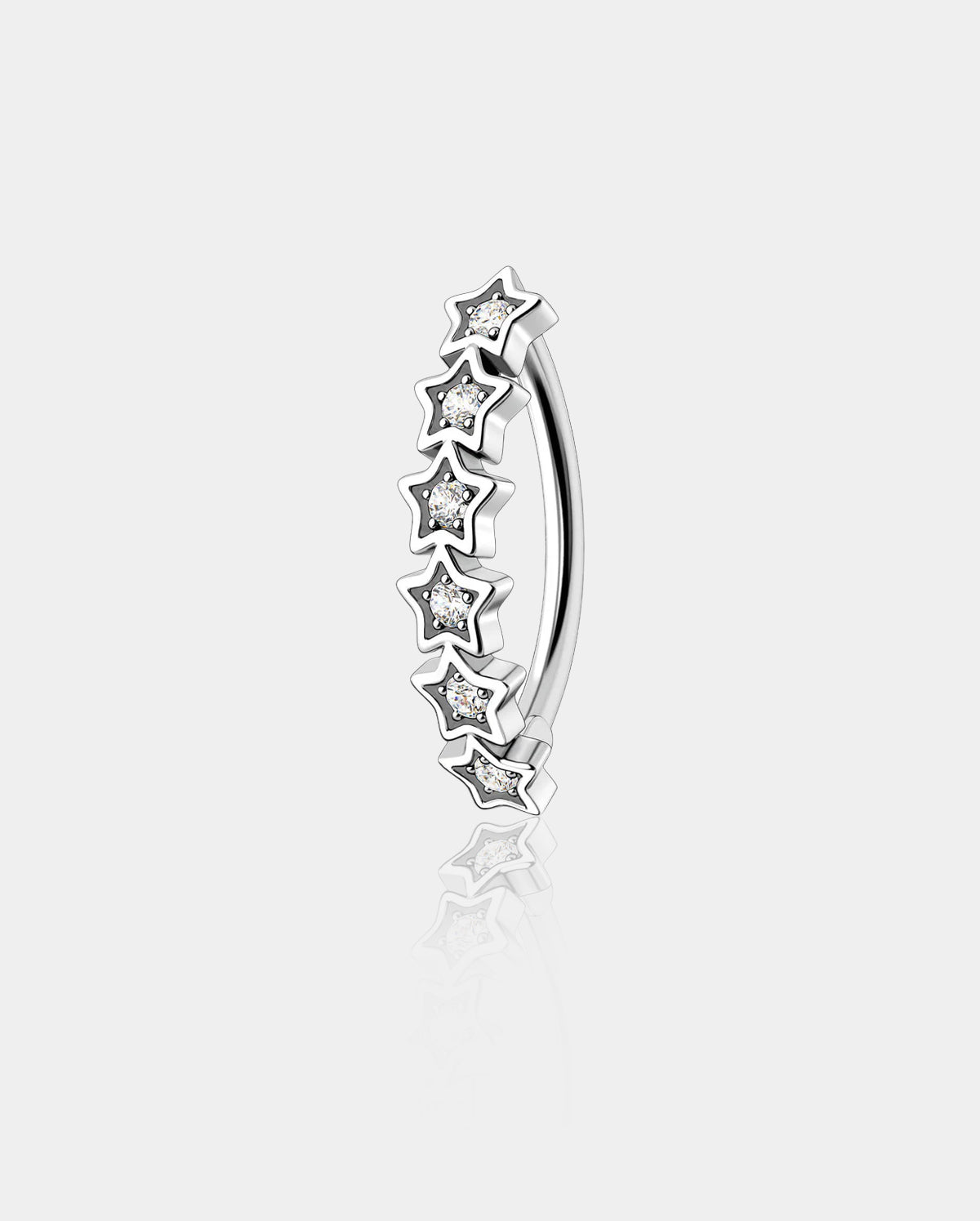 star climber belly button ring