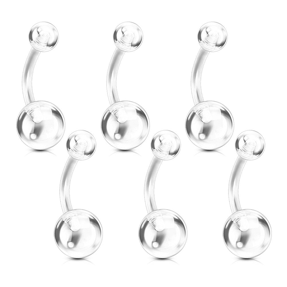 oufer belly button piercing retainer