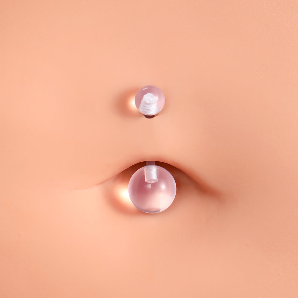 belly button piercing retainer