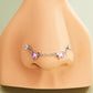 nose chain piercing