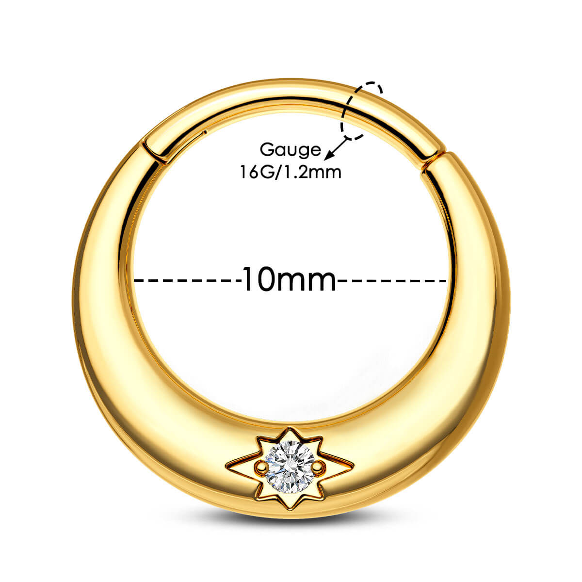 10mm septum ring 