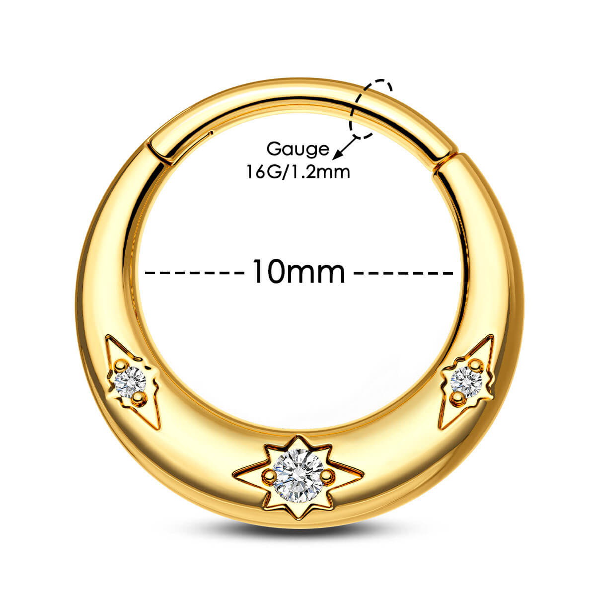 10mm septum ring