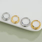oufer engraved septum ring 